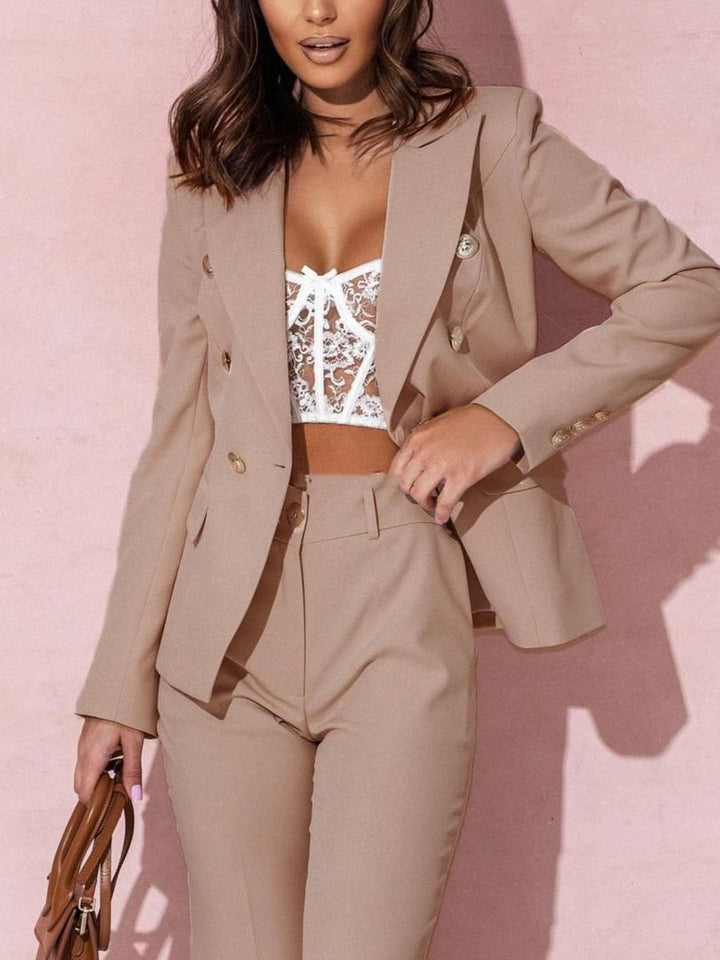 Two Piece Suit Blazer and Trousers