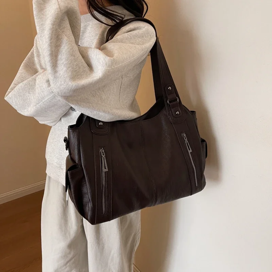 Multi Pocket Shoulder Bag
