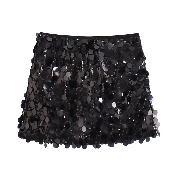 Sequin Mini Skirt