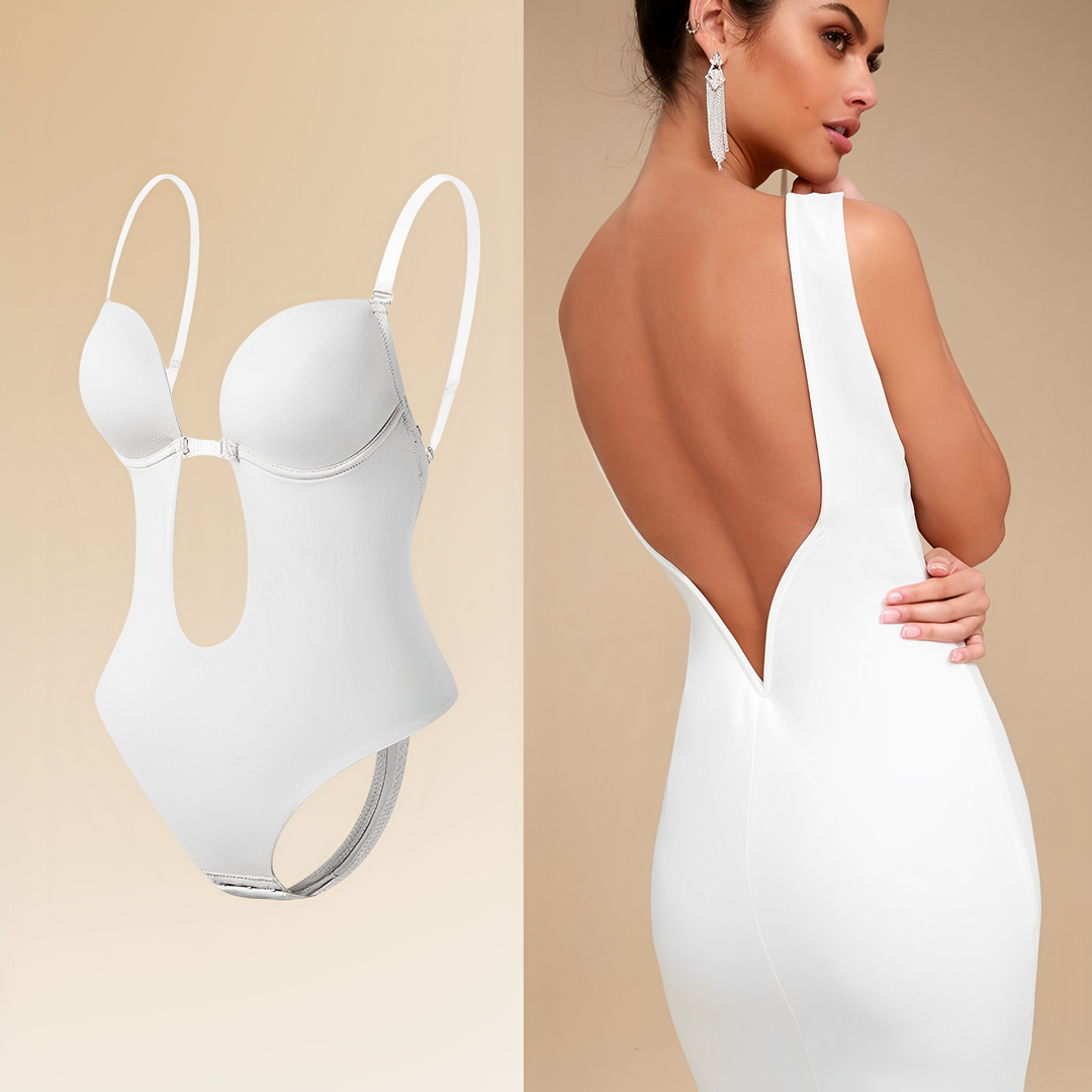 Push-Up Bra Without Straps – Open Back Design