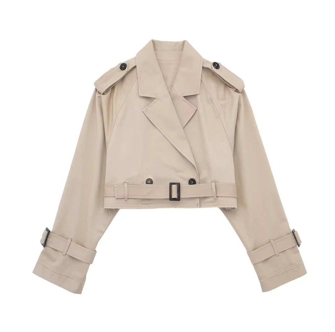 Stylish Short Trench Coat