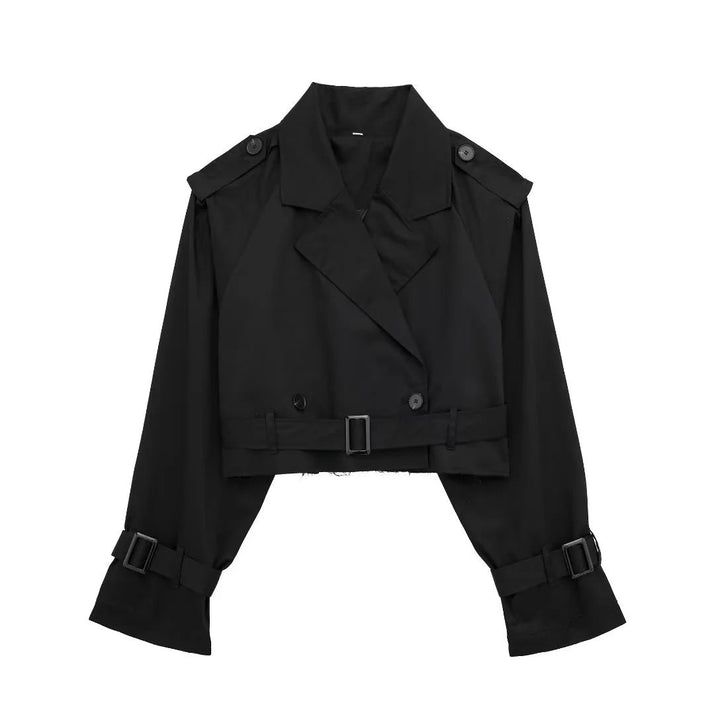 Stylish Short Trench Coat