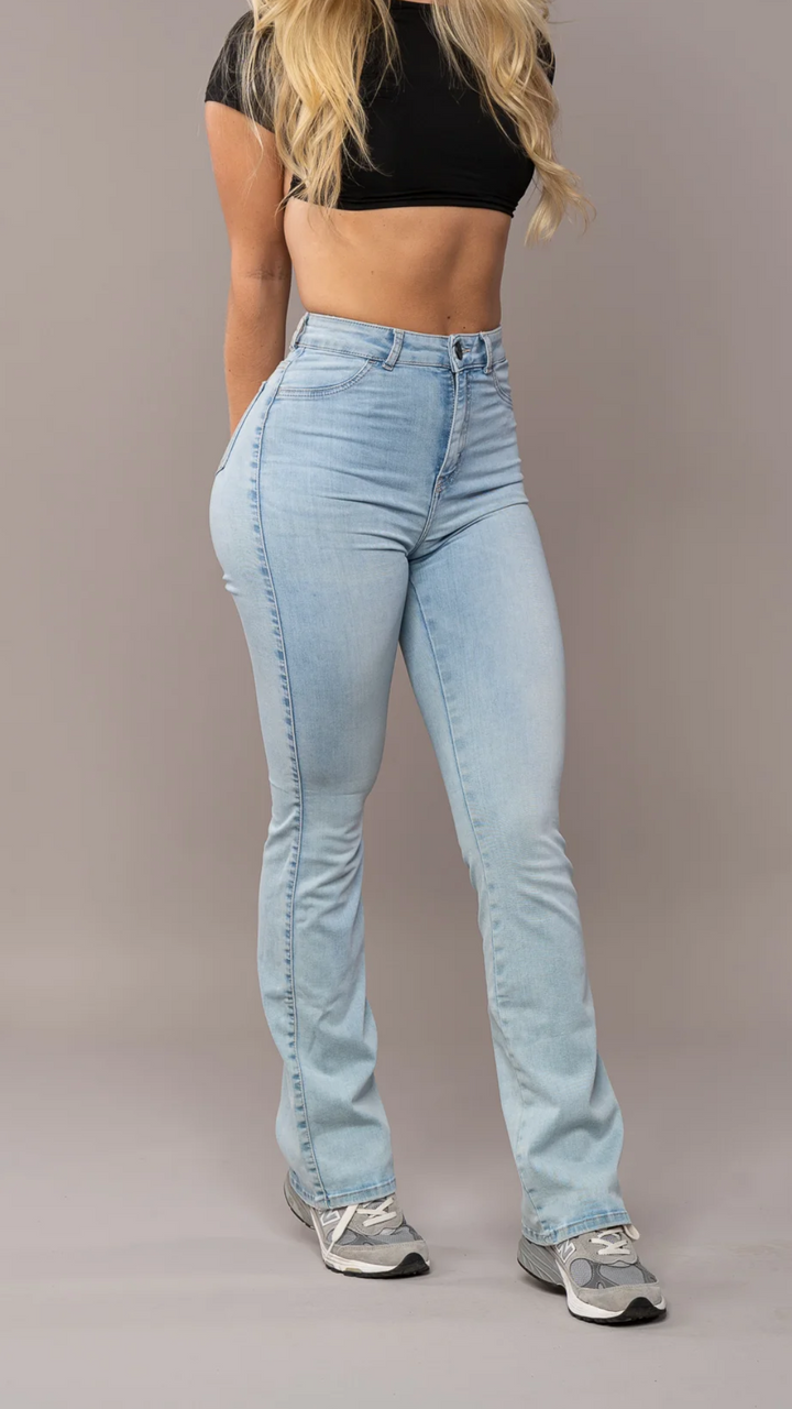 Flared Jeans for Women – High Waist & Stretch Fit