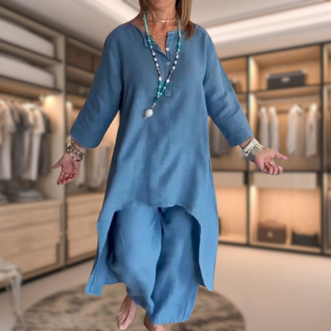 Long Sleeve comfortable Summer Set