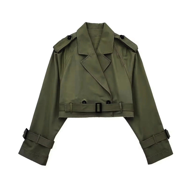 Stylish Short Trench Coat