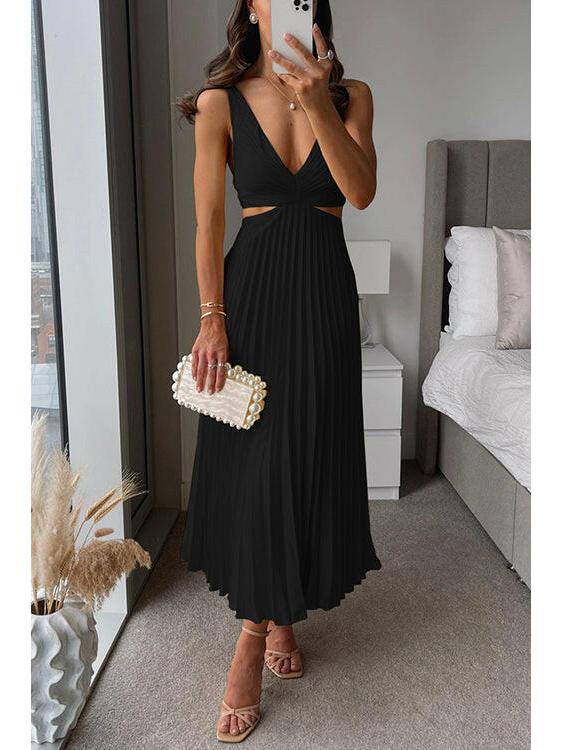 Women’s Flowy Maxi Dress - Long Gown