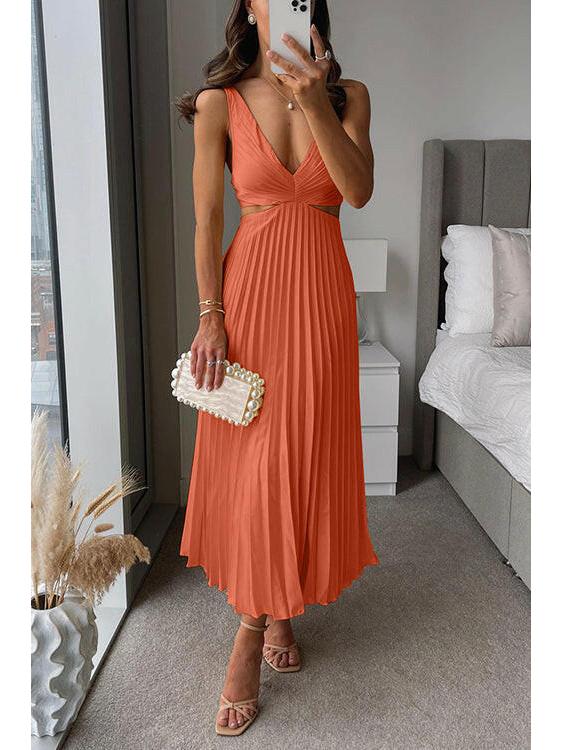 Women’s Flowy Maxi Dress - Long Gown