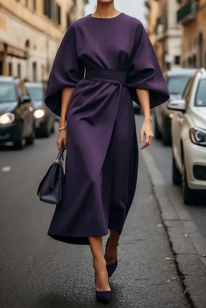 Women’s Belted Maxi Dress