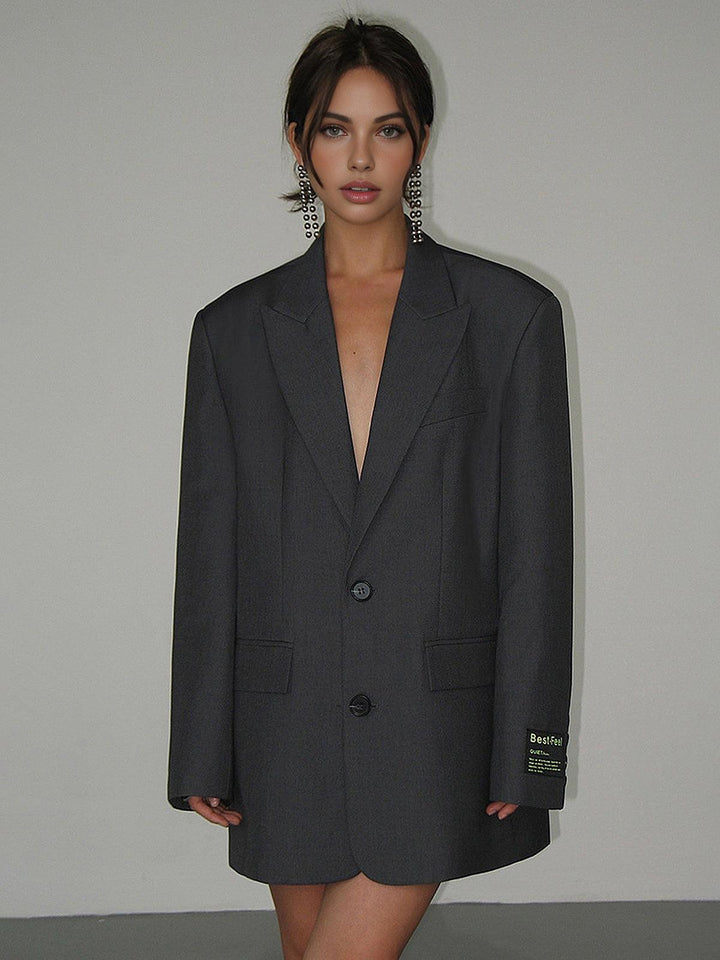 Classic Blazer for Women - Comfy Oversized