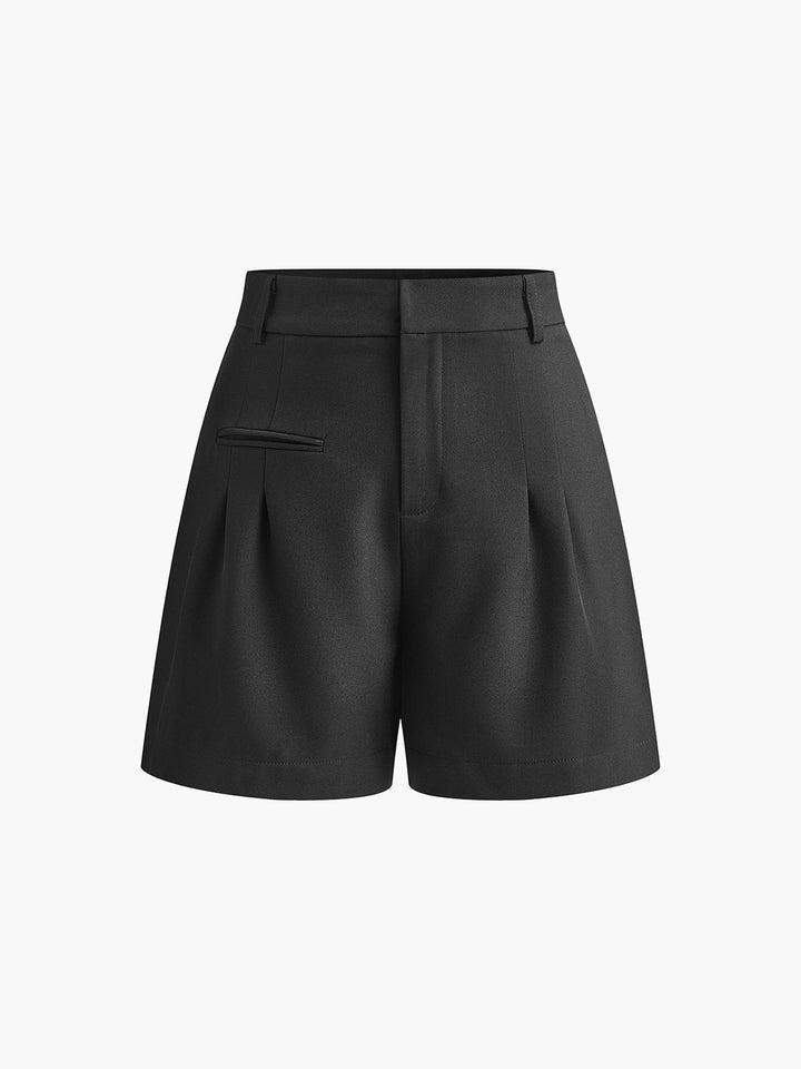 High-Waisted Shorts for Women - Regular Fit Summer Trousers