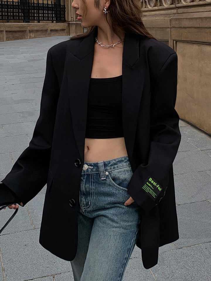 Classic Blazer for Women - Comfy Oversized