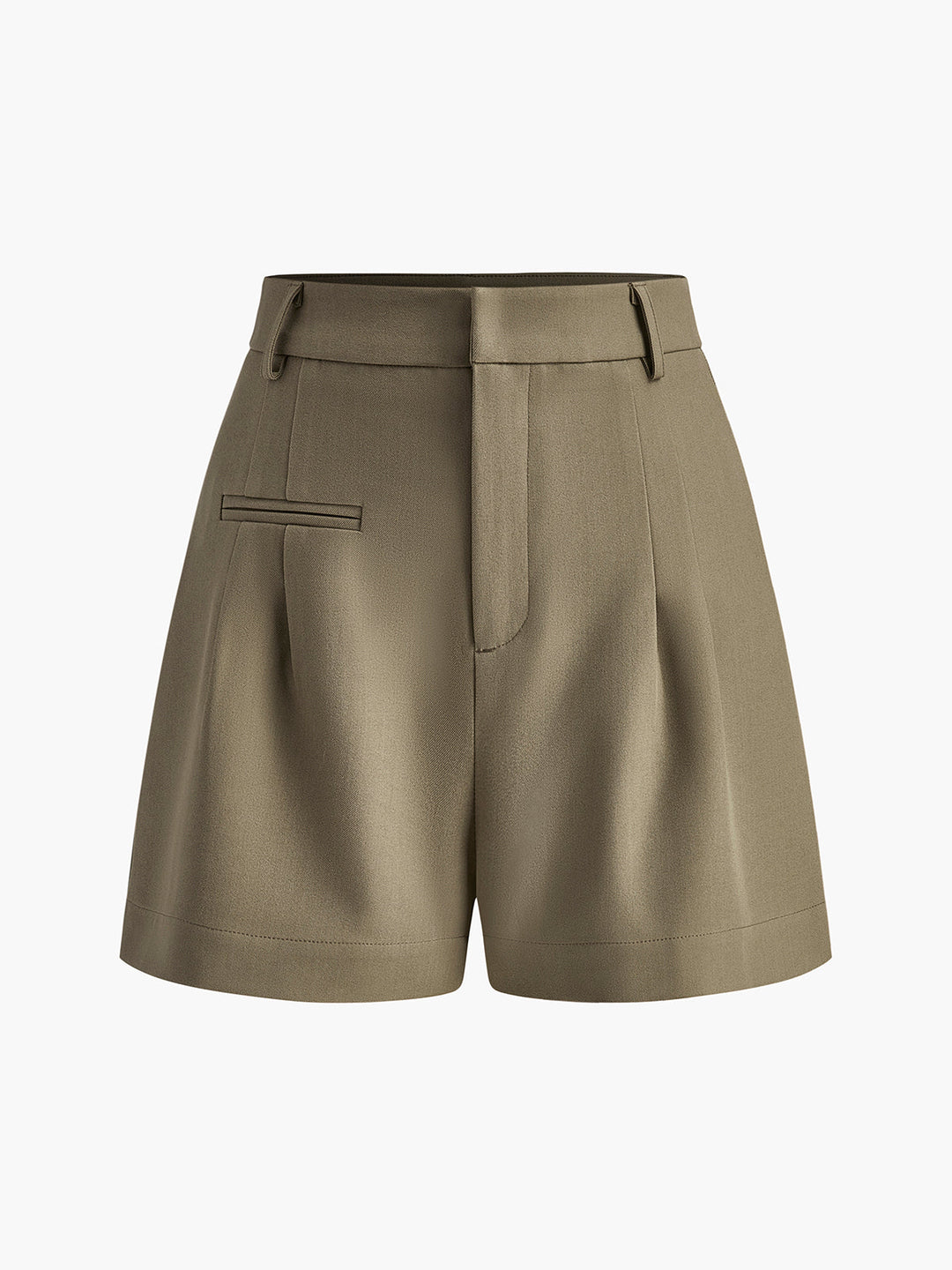 High-Waisted Shorts for Women - Regular Fit Summer Trousers