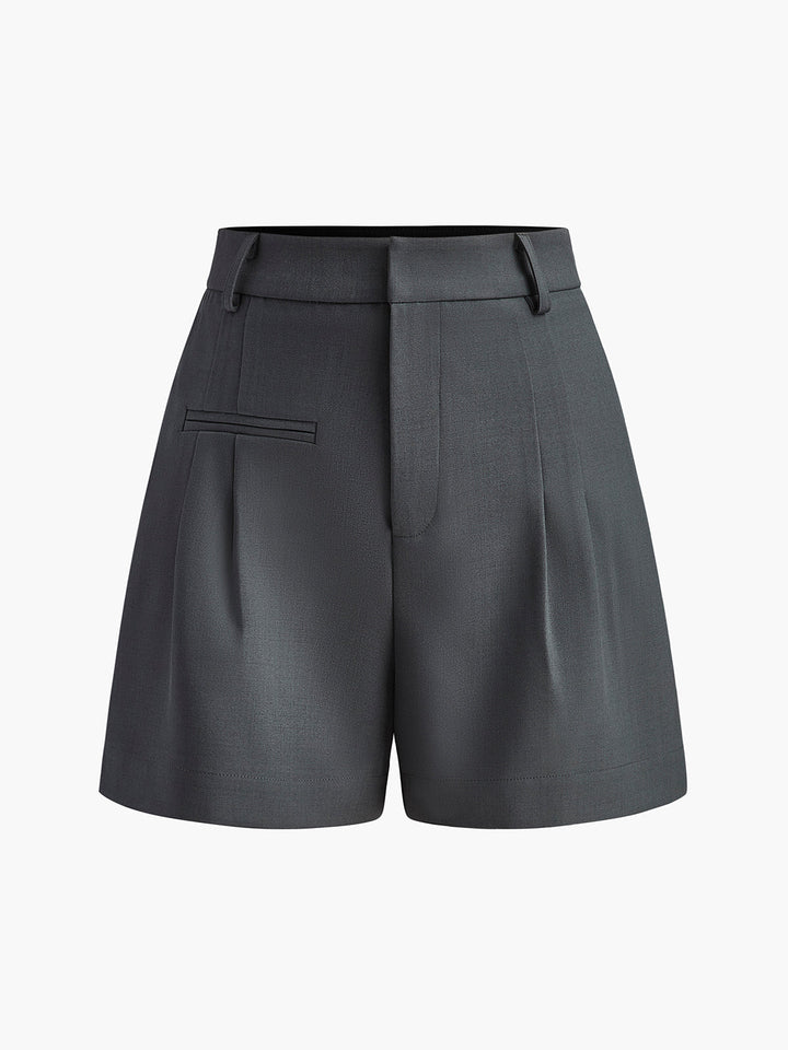 High-Waisted Shorts for Women - Regular Fit Summer Trousers
