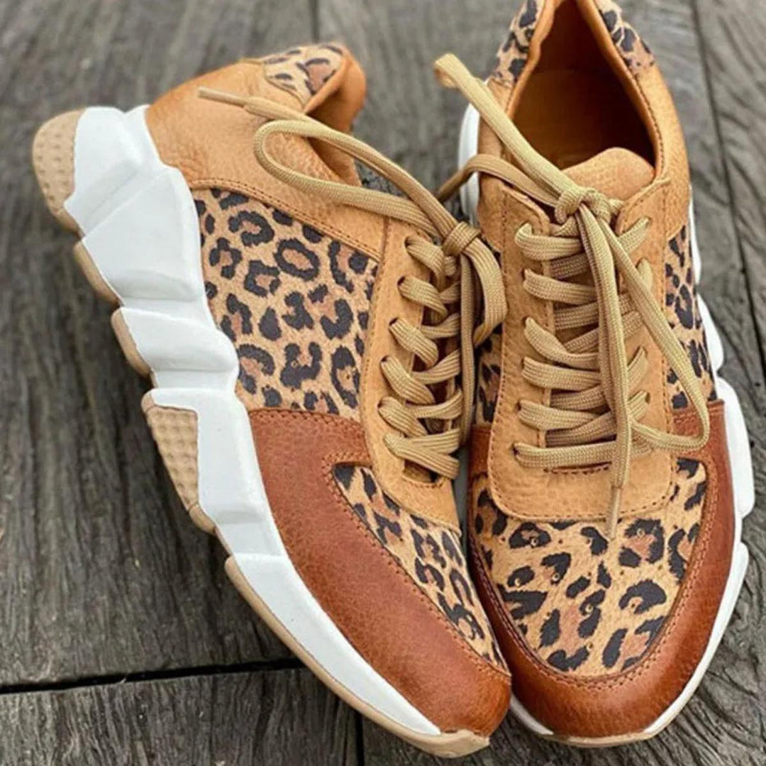Women Running Lace Up Street Sneakers