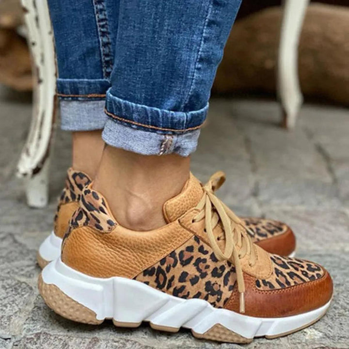 Women Running Lace Up Street Sneakers
