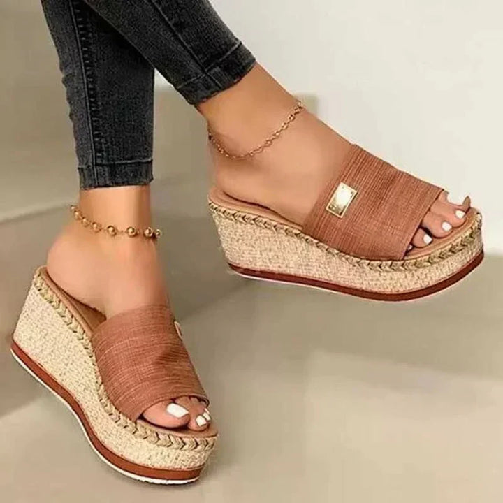Women’s Braided Platform Sandals Bohemian Inspired