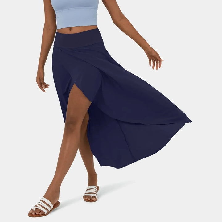 Flowing Skirt  Elegant Midi Skirt