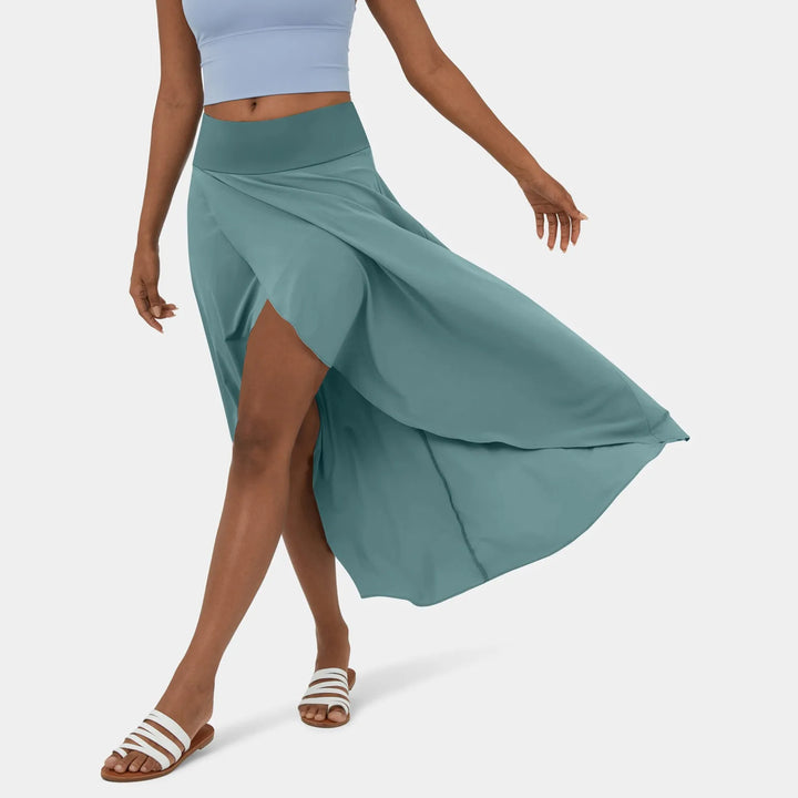 Flowing Skirt  Elegant Midi Skirt