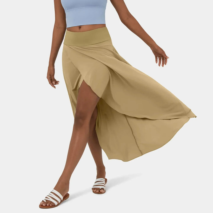 Flowing Skirt  Elegant Midi Skirt