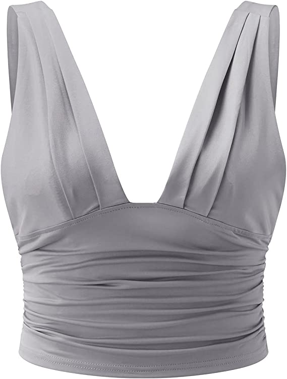 Women’s V-Neck Sleeveless Shell Top - Lightweight Layering Tank Shirt