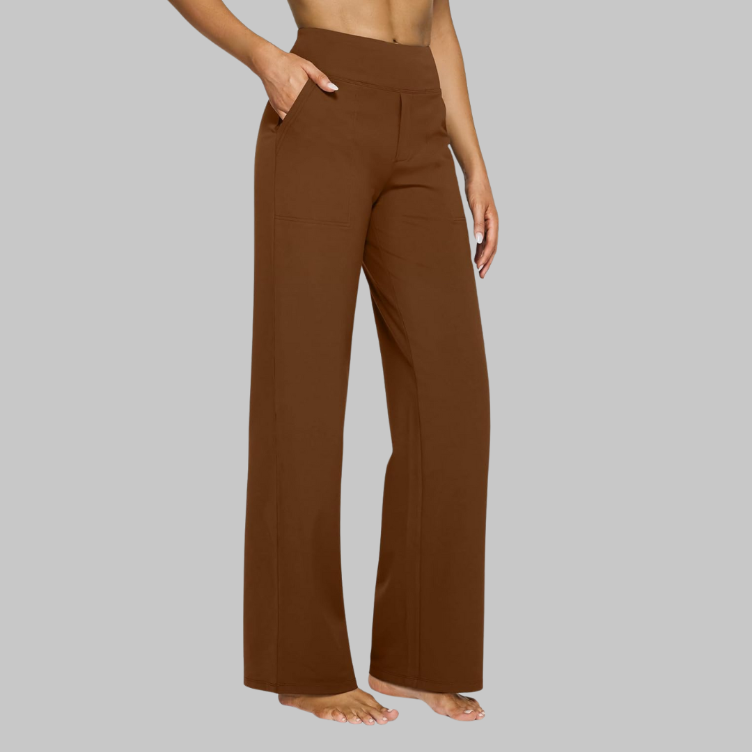 Comfort Fit Trousers for Women - Soft, Breathable with Stretch