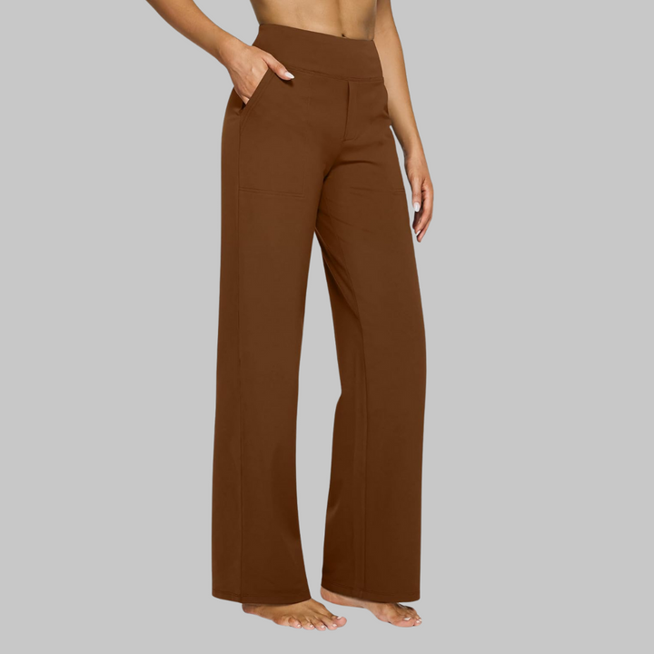 Comfort Fit Trousers for Women - Soft, Breathable with Stretch