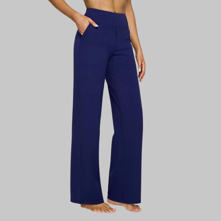 Comfort Fit Trousers for Women - Soft, Breathable with Stretch