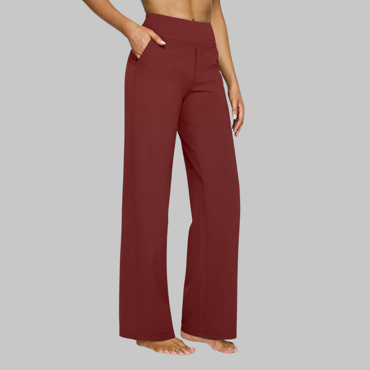 Comfort Fit Trousers for Women - Soft, Breathable with Stretch
