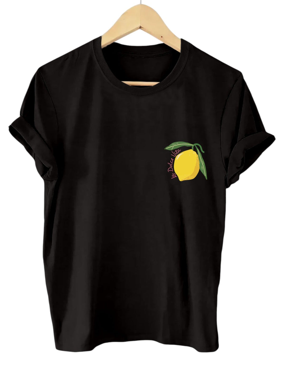 Trendy Summer Shirt for Women with Lemon Print