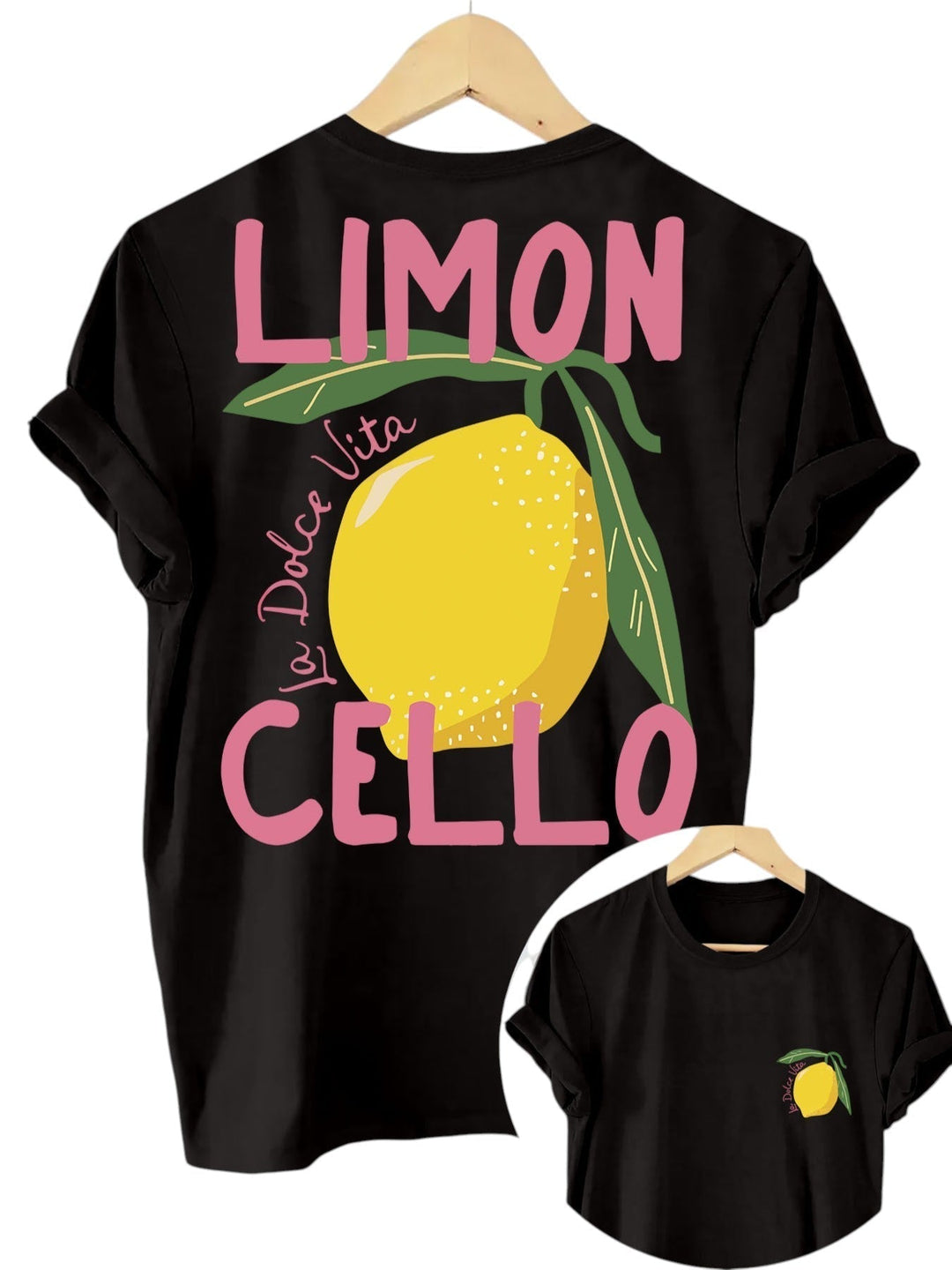 Trendy Summer Shirt for Women with Lemon Print