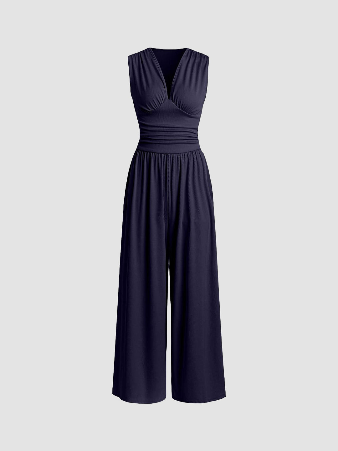 Sleeveless Tailored Jumpsuit Casual Summer Jumpsuit