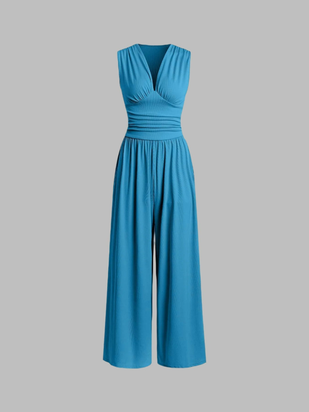 Sleeveless Tailored Jumpsuit Casual Summer Jumpsuit
