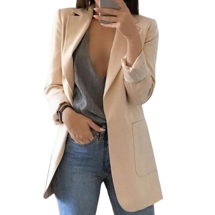 Women's Formal Long Blazer