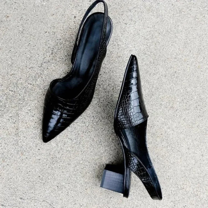 Women’s Elegant Spring Block Heel Pumps