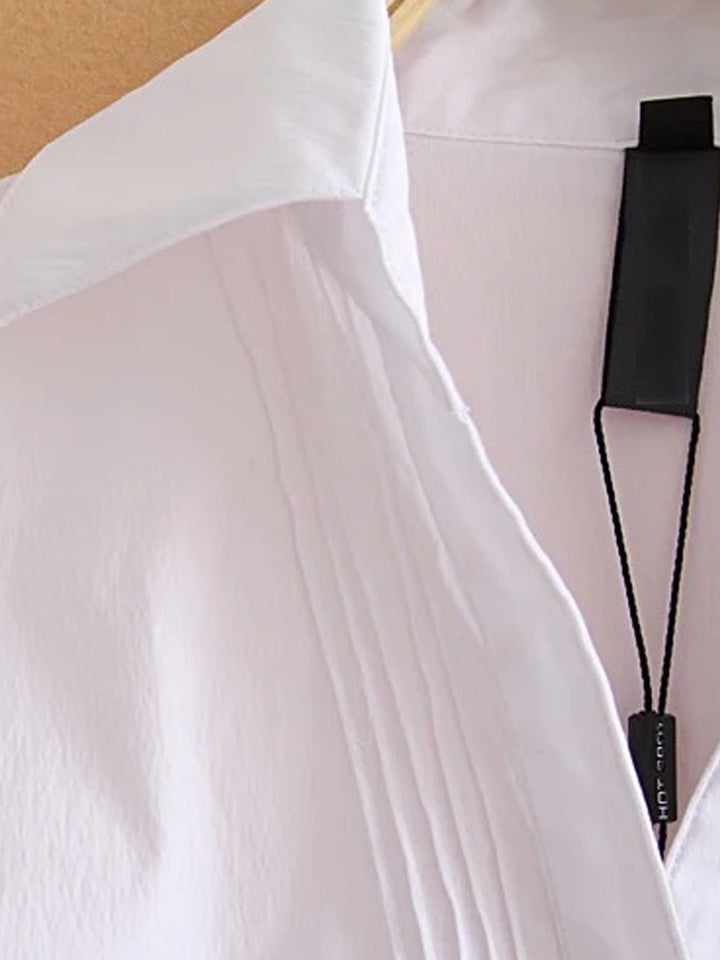 Tailored Cotton Body Blouse for Women