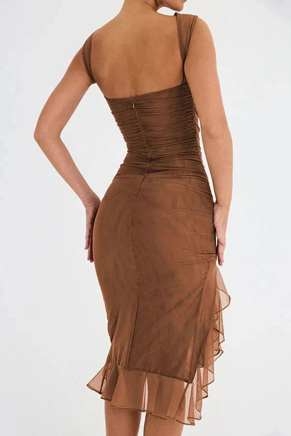 Women's Evening Midi Dress