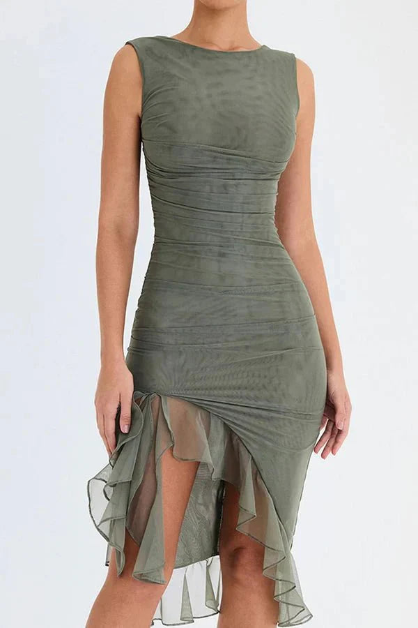 Women's Evening Midi Dress