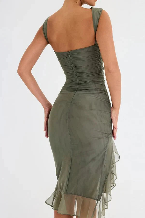 Women's Evening Midi Dress