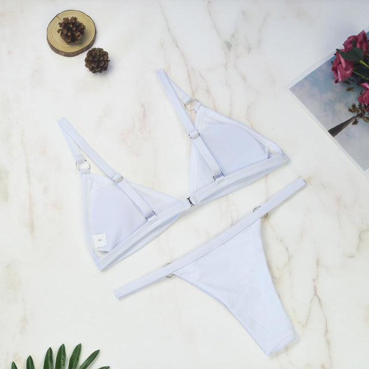 Stylish Triangle Bikini Set