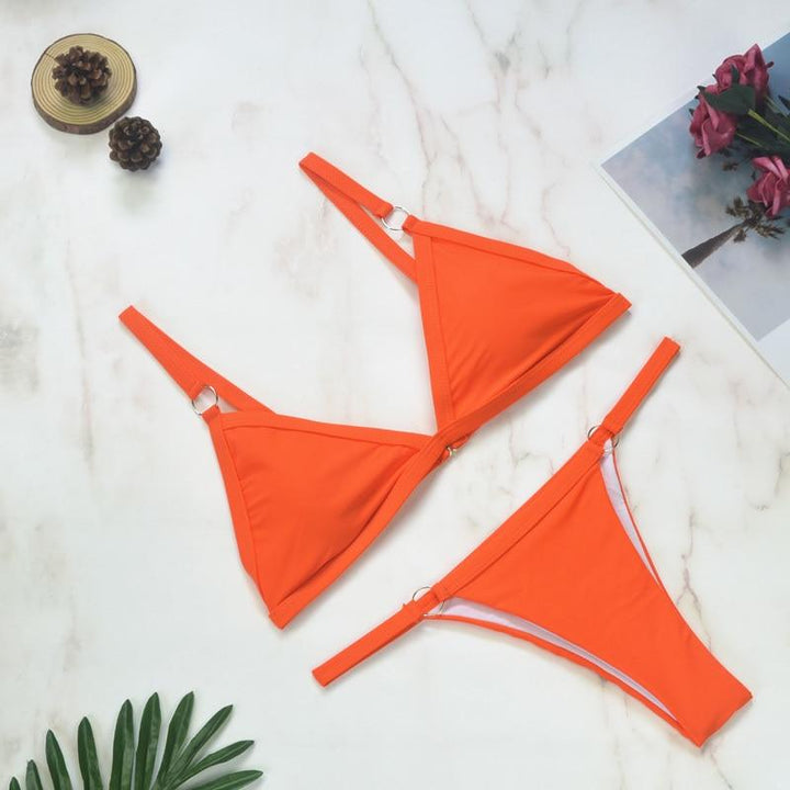Stylish Triangle Bikini Set