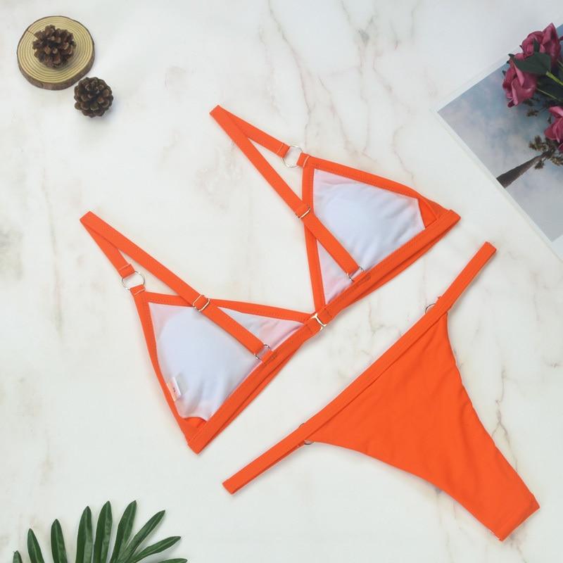 Stylish Triangle Bikini Set
