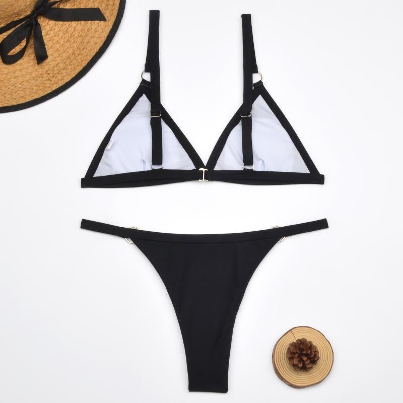 Stylish Triangle Bikini Set
