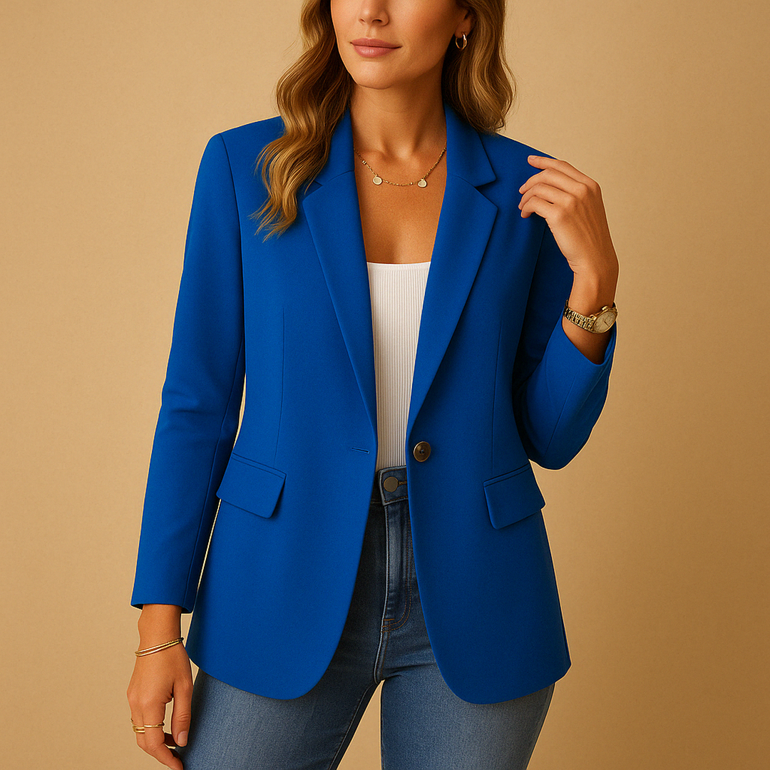 Long Blazer – Structured Formal Blazer