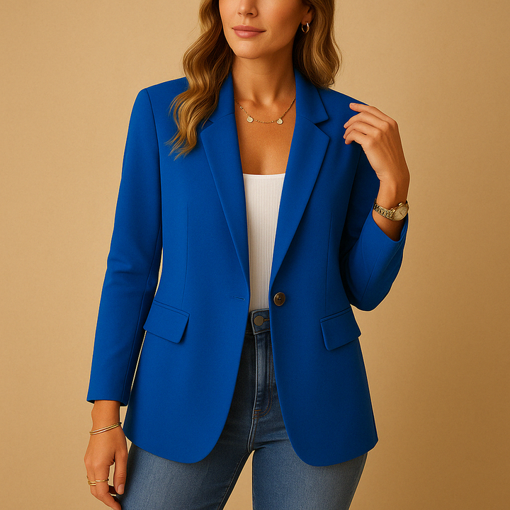 Long Blazer – Structured Formal Blazer
