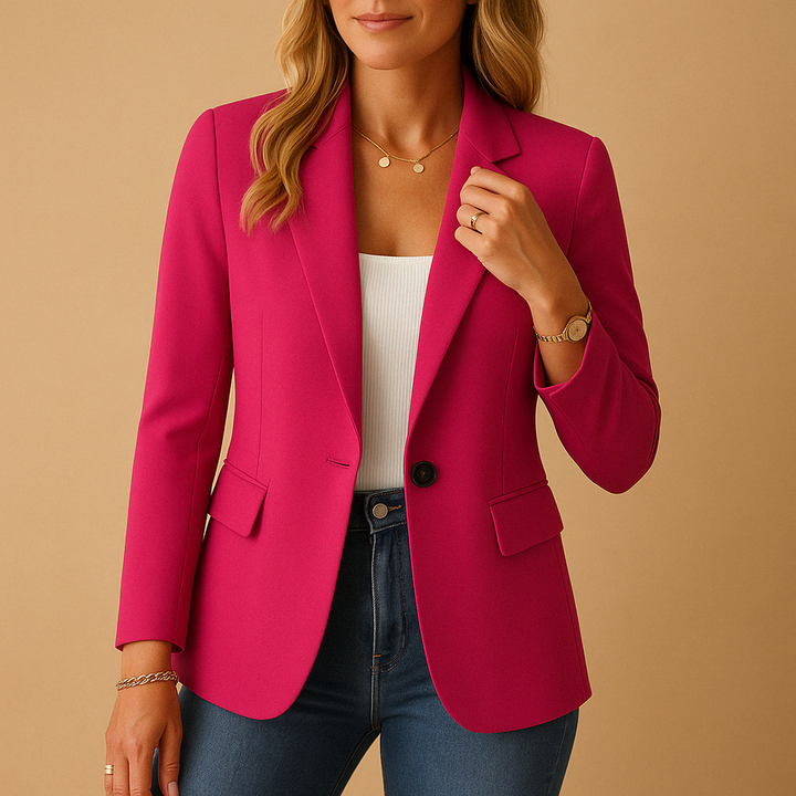 Long Blazer – Structured Formal Blazer