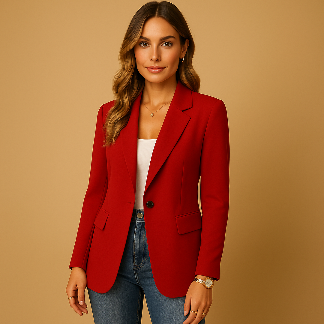 Long Blazer – Structured Formal Blazer