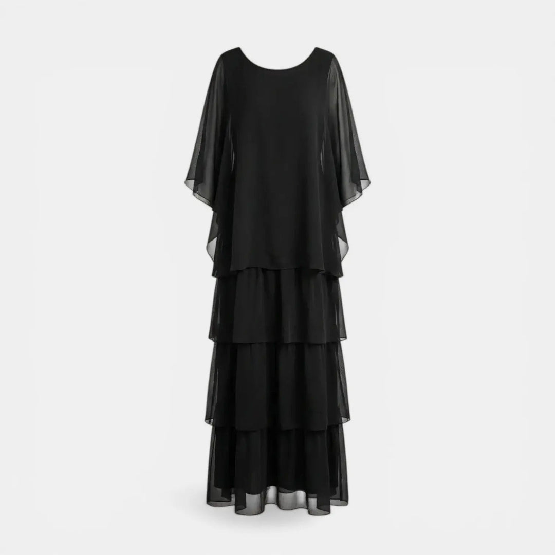 Loose Dress with Batwing Sleeves Maxi Dress Summer Dress