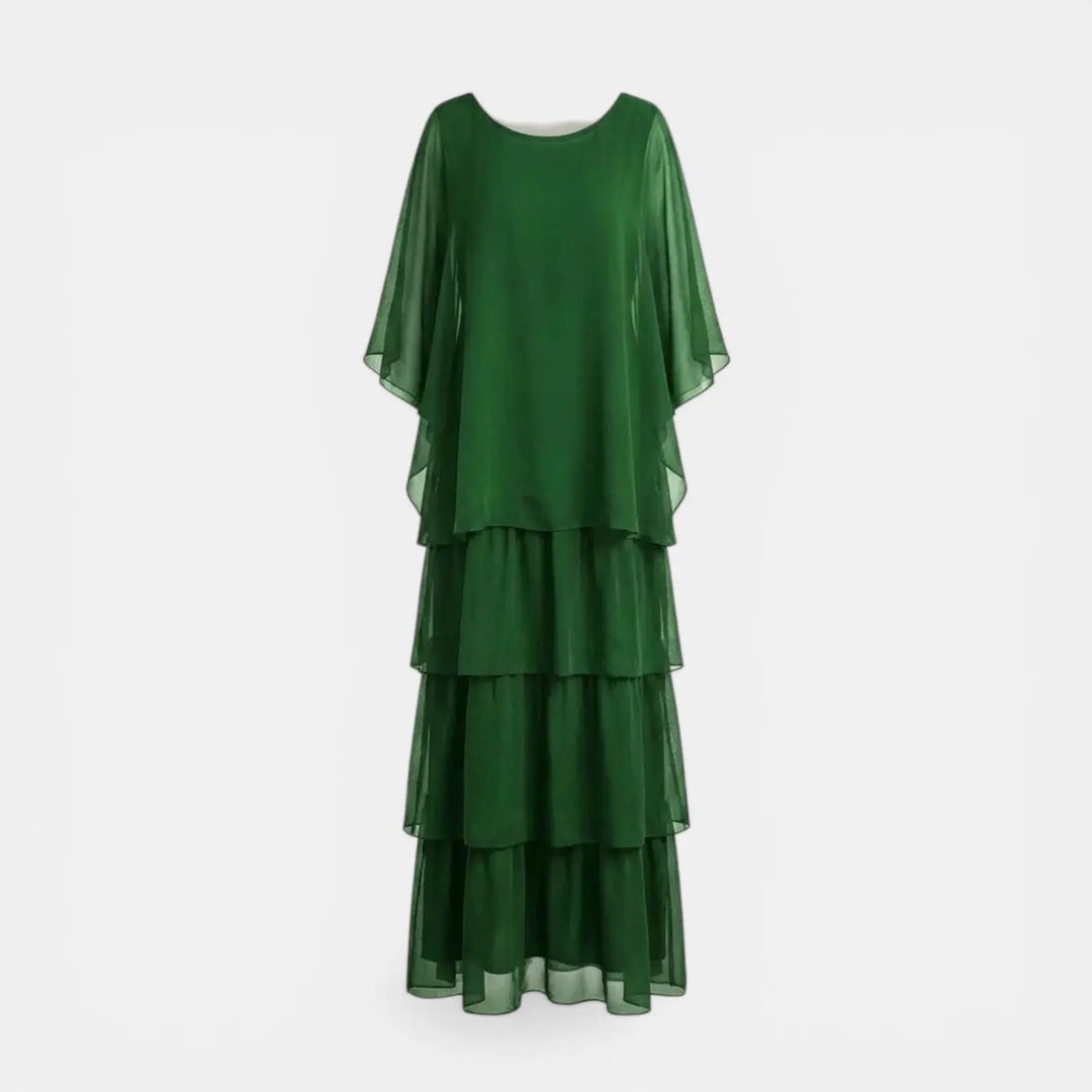 Loose Dress with Batwing Sleeves Maxi Dress Summer Dress