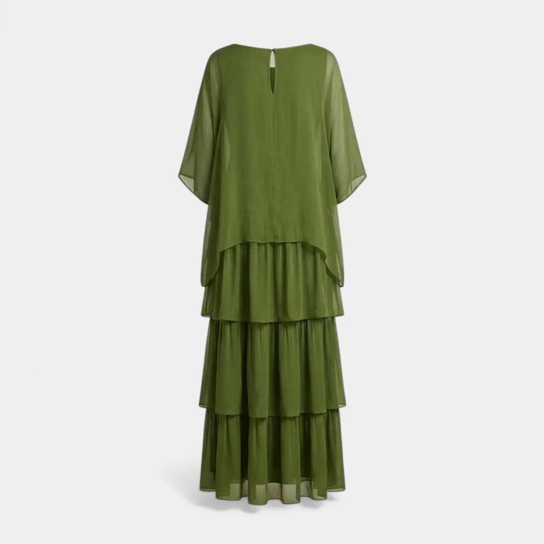 Loose Dress with Batwing Sleeves Maxi Dress Summer Dress
