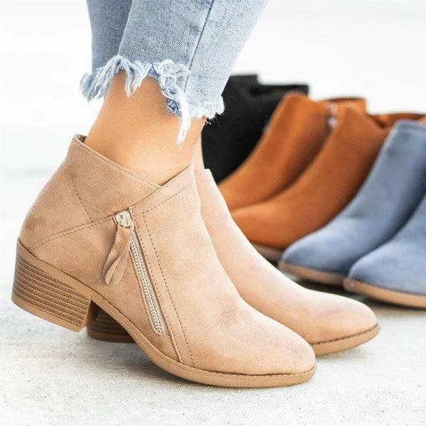 Leather Boots With Support